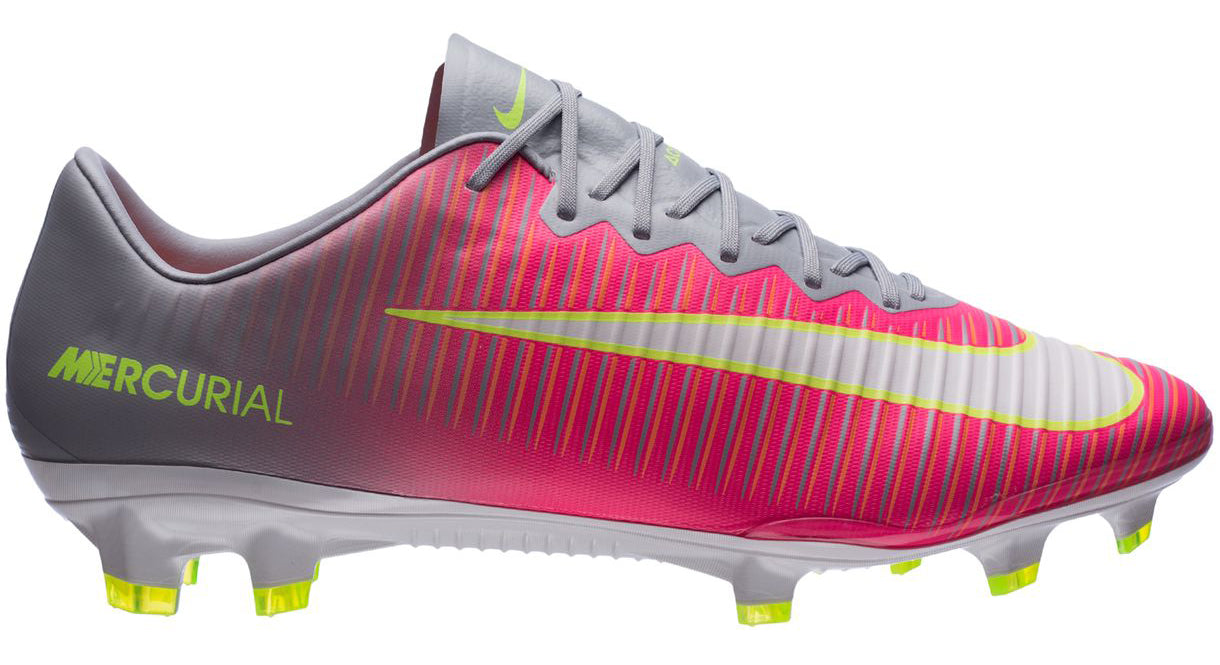 Grey and pink nike football boots online