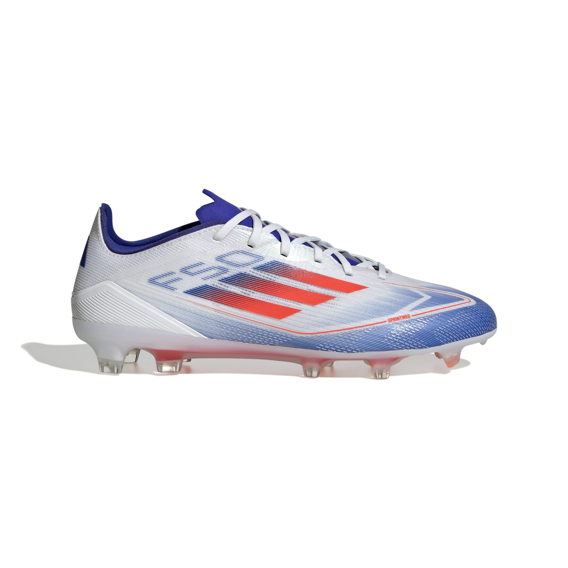 adidas F50+ Elite Firm Ground Soccer Cleats - White | Free