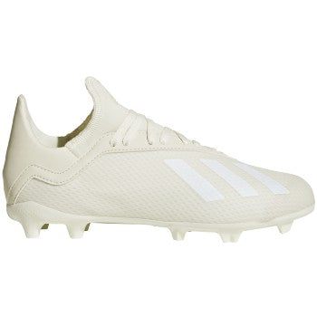 adidas X 18.3 FG J White White