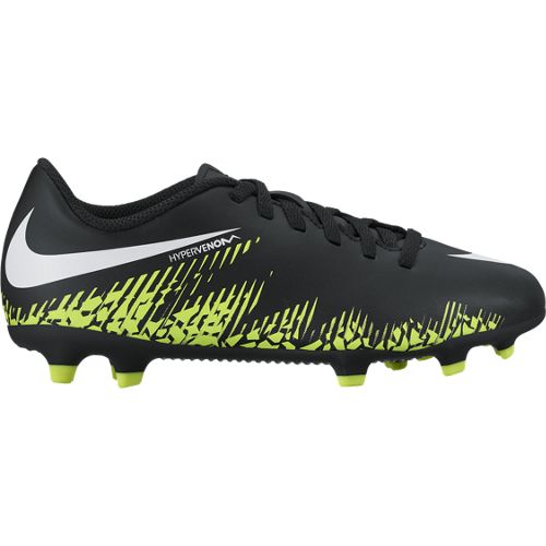 Nike Hypervenom Phade II FG Black Black White Volt 4.5