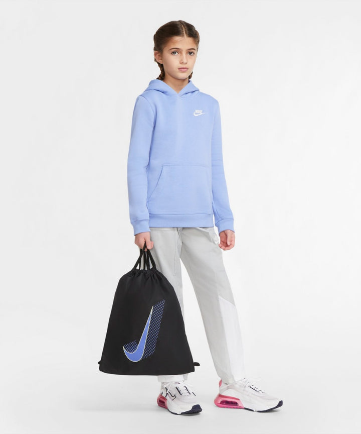 Saco de gimnasio Nike para niños negro