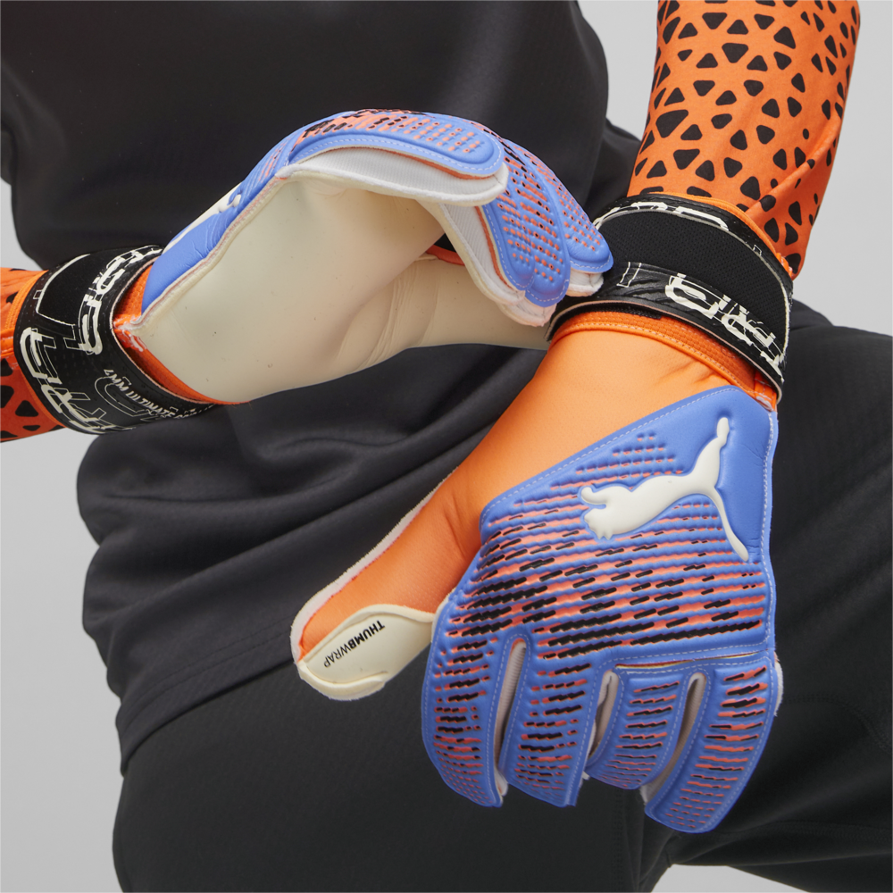 Puma Ultra Grip 2 RC Goalkeeper Gloves Orange/Blue