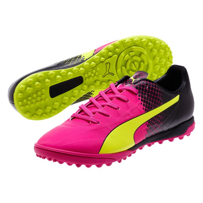 Botas de fútbol Puma Evospeed 4.5 Tricks TT Turf rosa