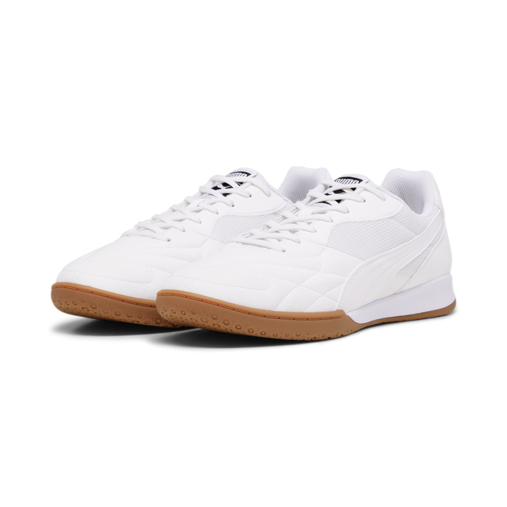 PUMA King Top IT Indoor Shoes White/Gold