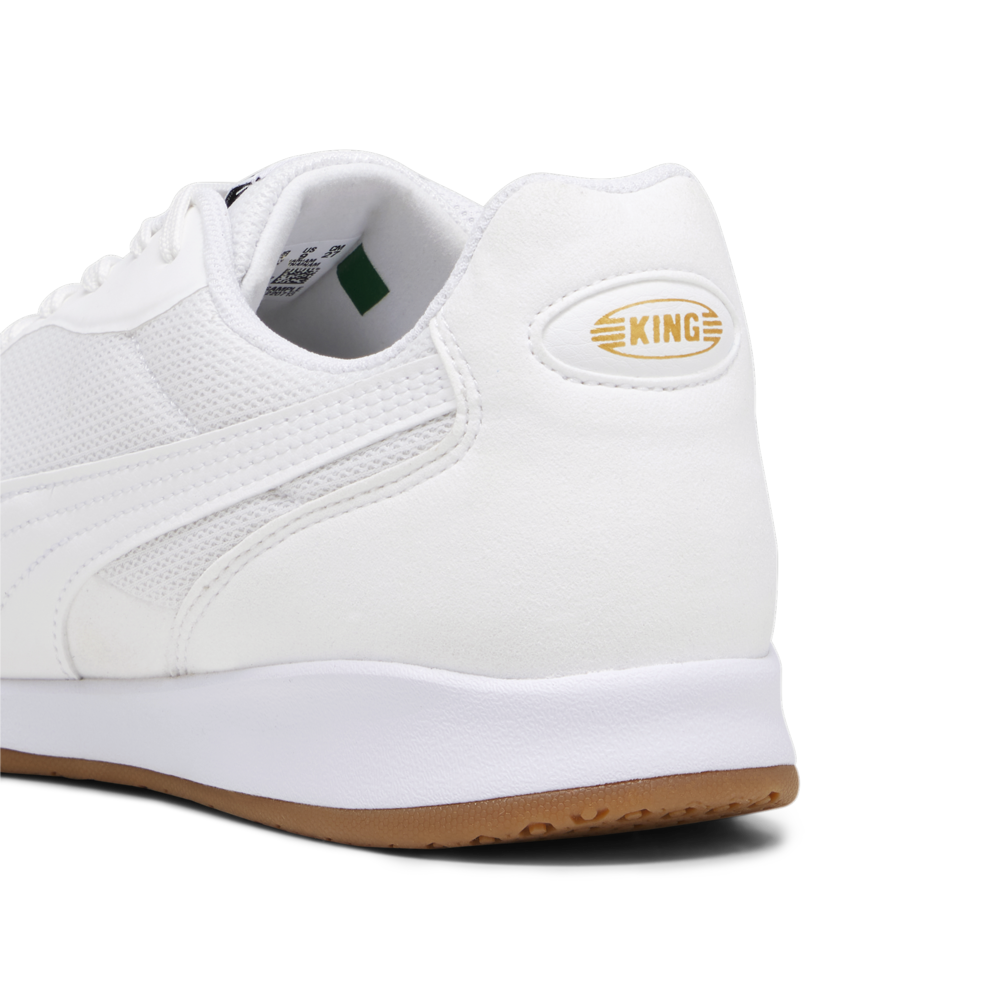 PUMA King Top IT Indoor Shoes White/Gold