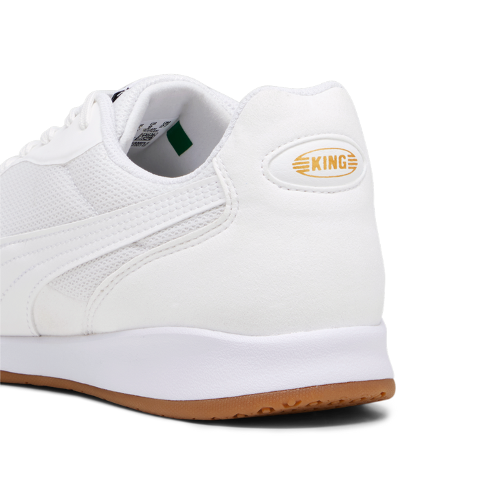 PUMA King Top IT Indoor Shoes White/Gold