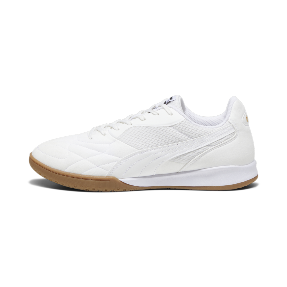 PUMA King Top IT Indoor Shoes White/Gold