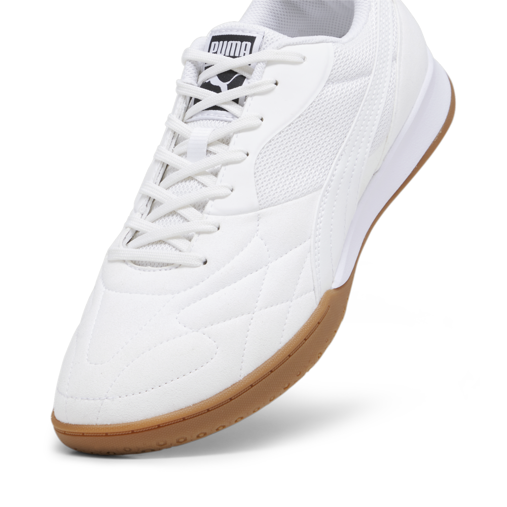 PUMA King Top IT Indoor Shoes White/Gold