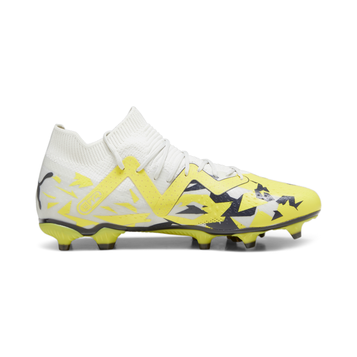 Botas de fútbol PUMA Future Match FG/AG Gris/Amarillo