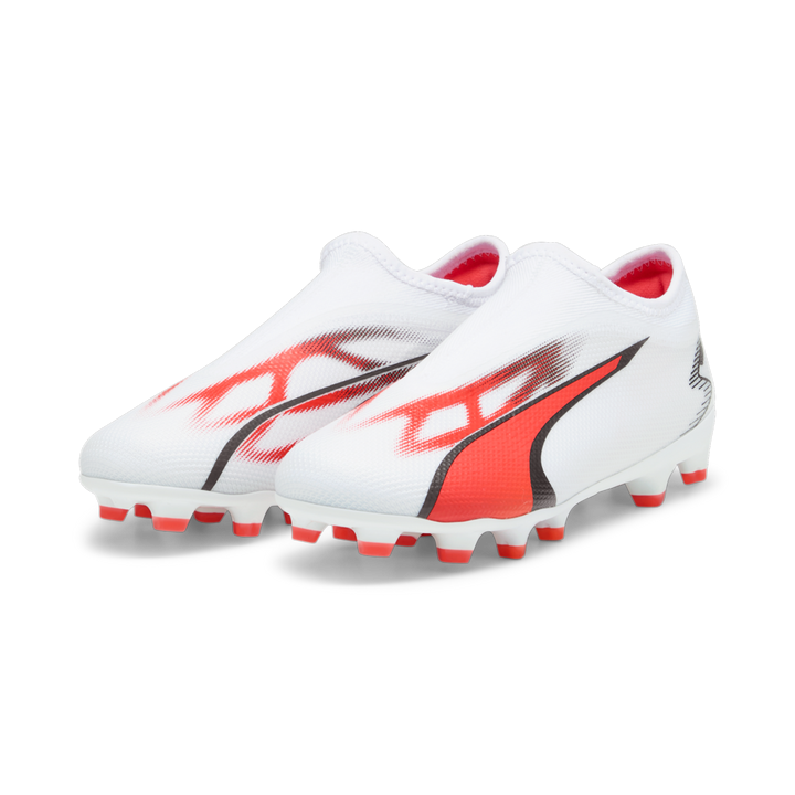 Zapatos de fútbol PUMA Ultra Match LL FG/AG para jóvenes