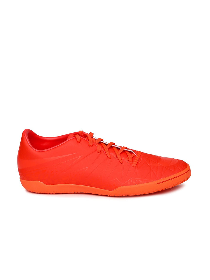 Botas de interior Nike JR HyperVenom Phelon II IC para niños, carmesí brillante/naranja