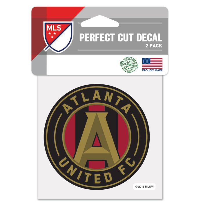 WinCraft Atlanta United FC Perfect Cut Color Decal 4"x4"