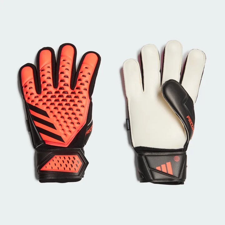 adidas Predator Match Fingersave Gloves Orange/Black