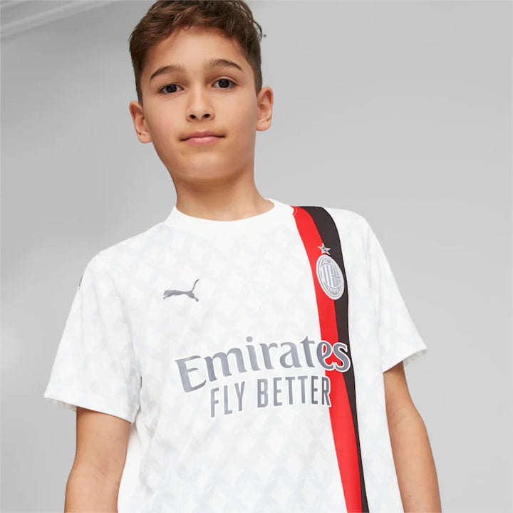 Camiseta PUMA de visitante del AC Milan juvenil 23 