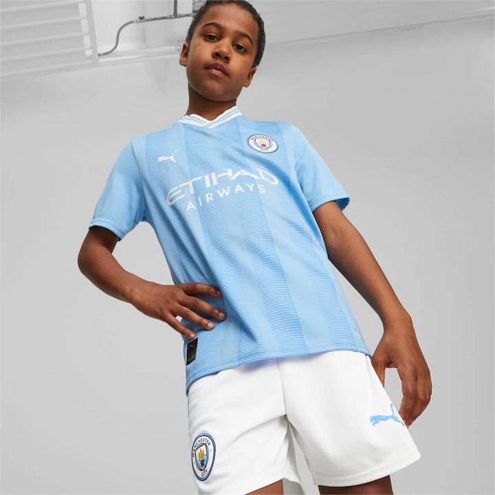 PUMA Youth Manchester City Home Jersey 23