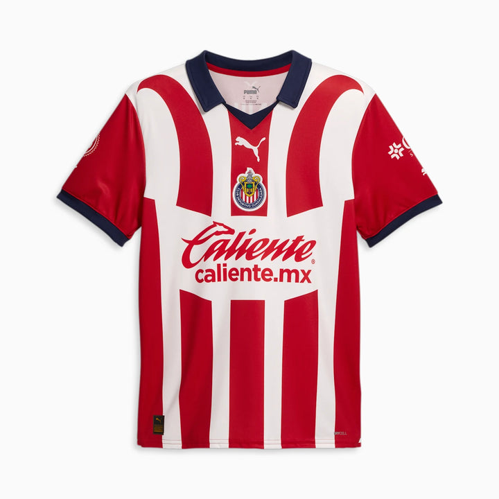 Camiseta PUMA Chivas Home 23 Rojo/Blanco 