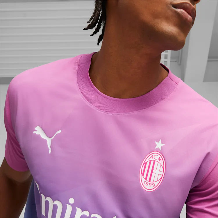 PUMA Camiseta auténtica del AC Milan 3.ª 23 para hombre 