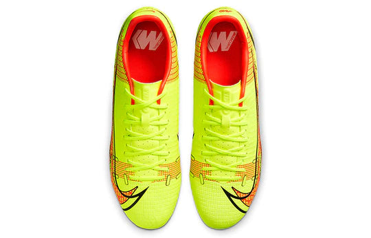 Botas de fútbol para superficies múltiples Nike Mercurial Vapor 14 Academy FG/MG Voltio/Carmesí brillante