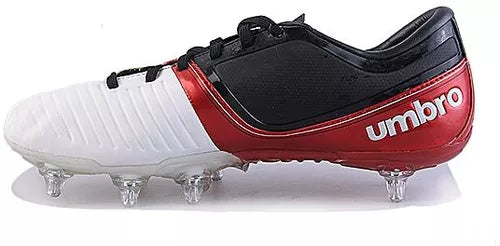 Botas de fútbol multiterreno Umbro ST 11 Premier HG Blanco/Negro/Rojo