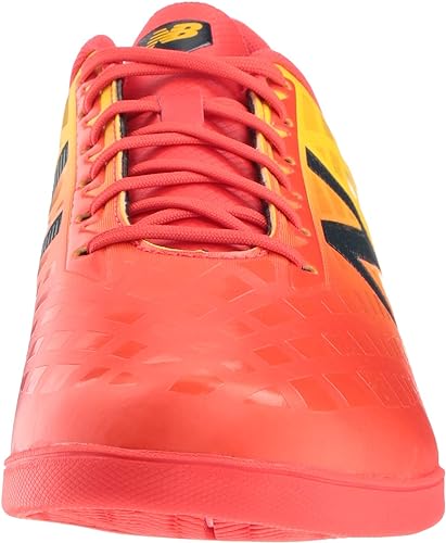 New Balance Men's Furon 4.0 Dispatch IN Indoor Football Boots Flame/Azteca Gold
