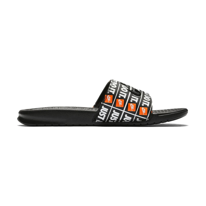 Nike Benassi Just Do It Slides Print Black