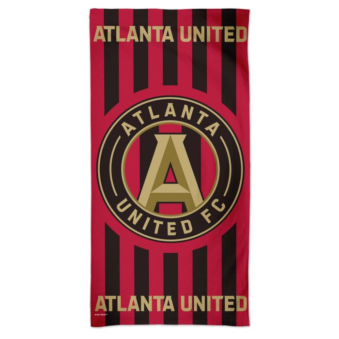 Wincraft Atlanta United Logo Spectra Beach Towel 30" X 60"