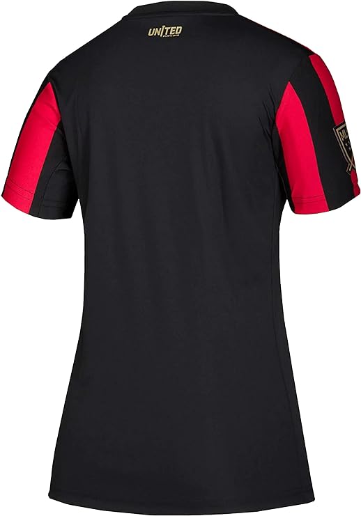 Camiseta adidas Atlanta United Home para mujer W 19 Negro/Rojo