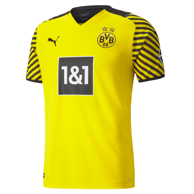 Puma Borussia Dortmund Home Jersey 21 Amarillo/Negro