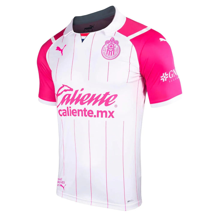 Puma Chivas Tercera Camiseta 21 Blanco/Rosa