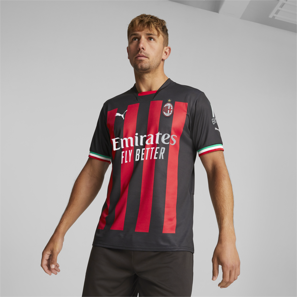 Puma Camiseta de local del AC Milan 22 Rojo/Negro