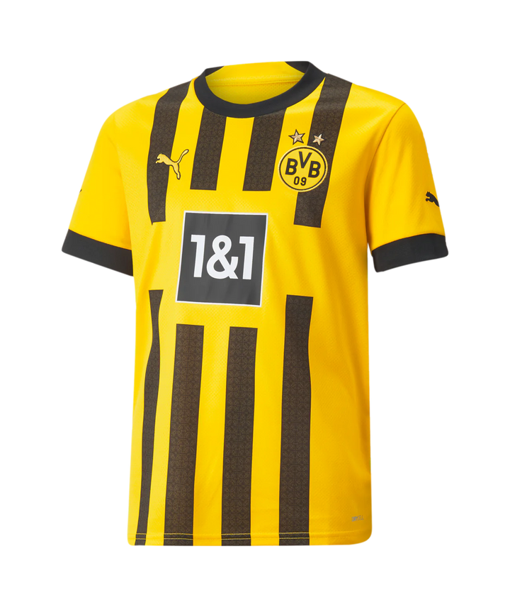 Puma Borussia Dortmund Home Jersey 22 Juvenil Amarillo/Negro