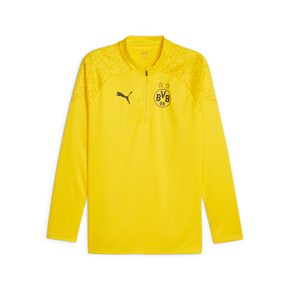 Camiseta de entrenamiento con cremallera 1/4 del Borussia Dortmund de PUMA