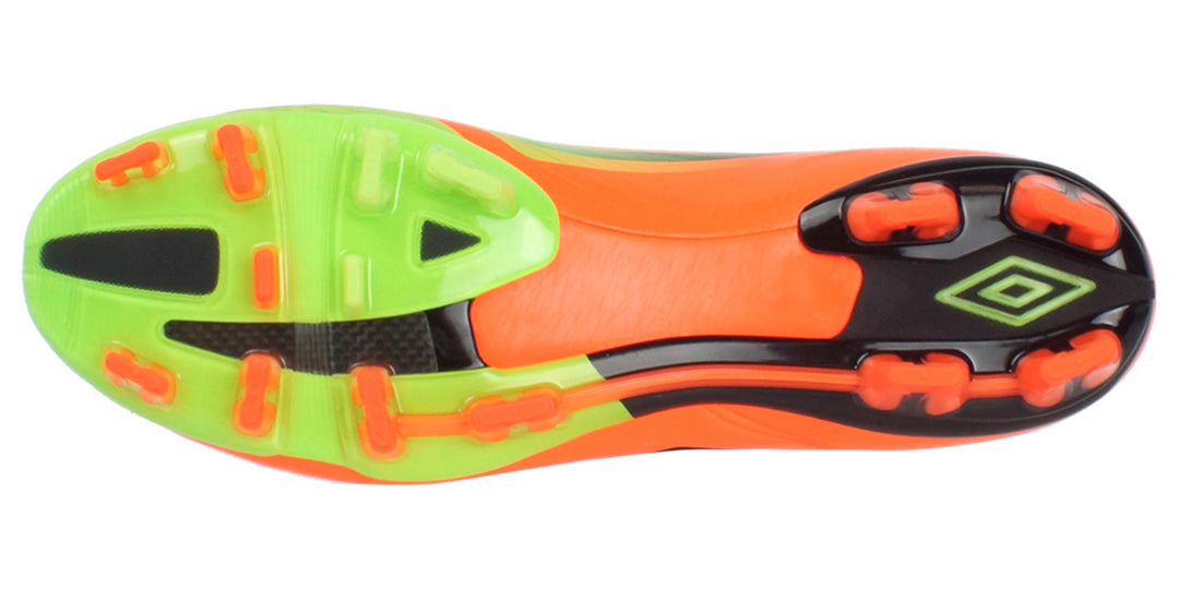 Botas de fútbol para superficies firmes Umbro GT II Pro-A FG Naranja/Verde