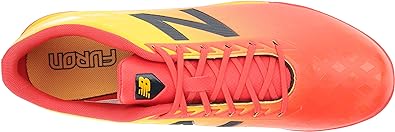 New Balance Men's Furon 4.0 Dispatch IN Indoor Football Boots Flame/Azteca Gold