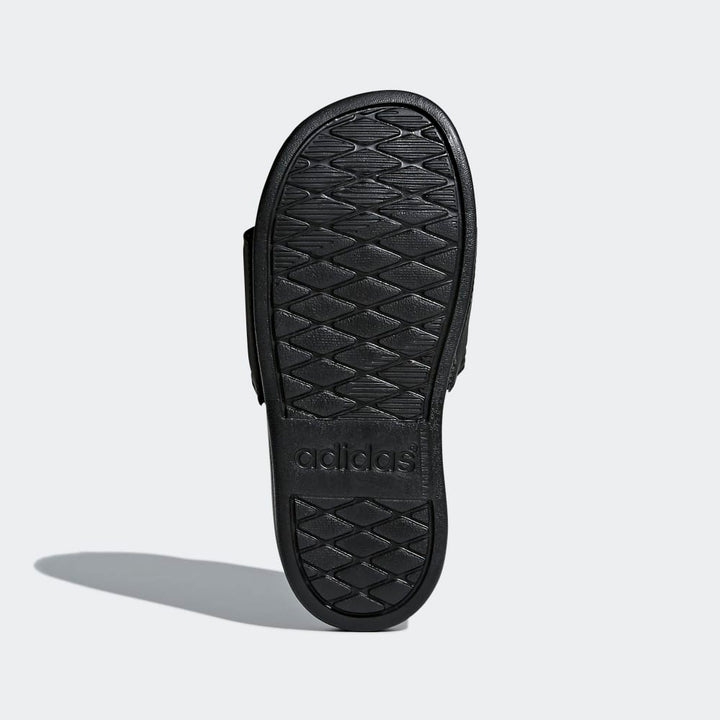 adidas Kid's Adilette Comfort Slides Black/White