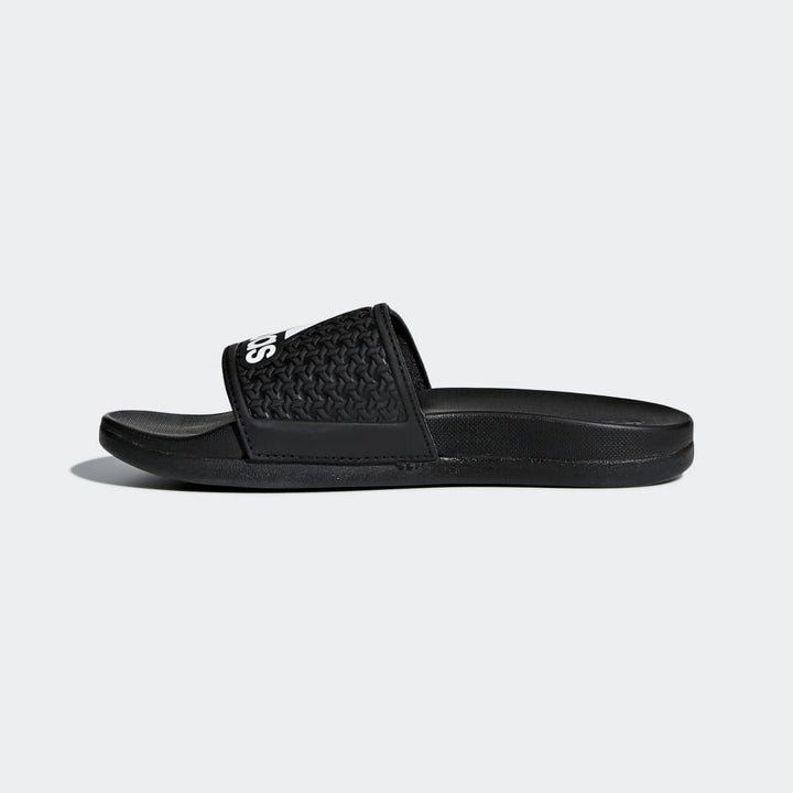 adidas Kid's Adilette Comfort Slides Black/White