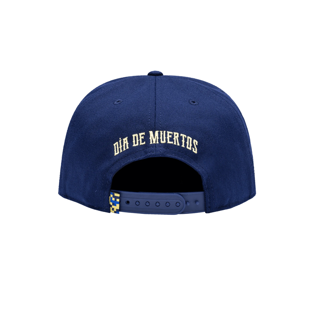 Fan Ink Club America ¿Me Da Mi Calaverita? a Snapback Hat Navy