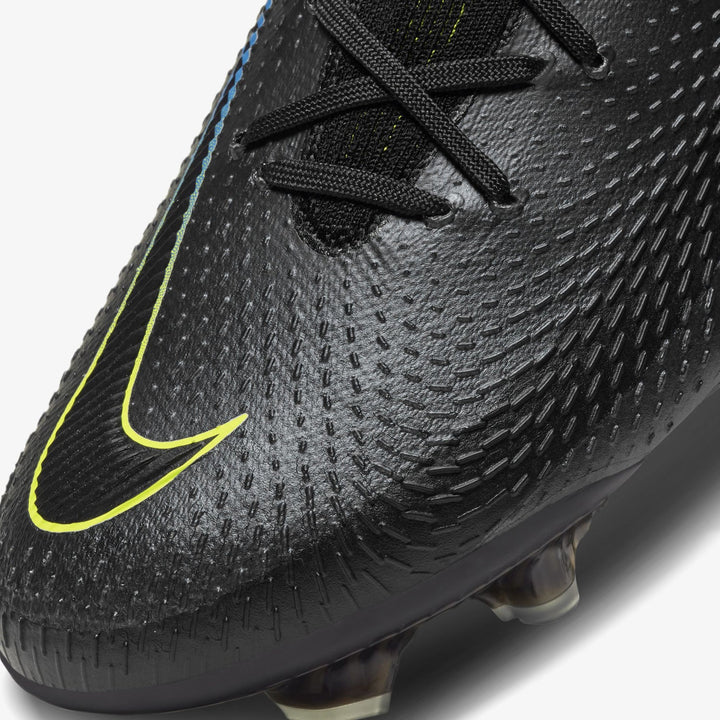 Botas de fútbol para superficies firmes Nike Phantom GT Elite FG Negro/Azul