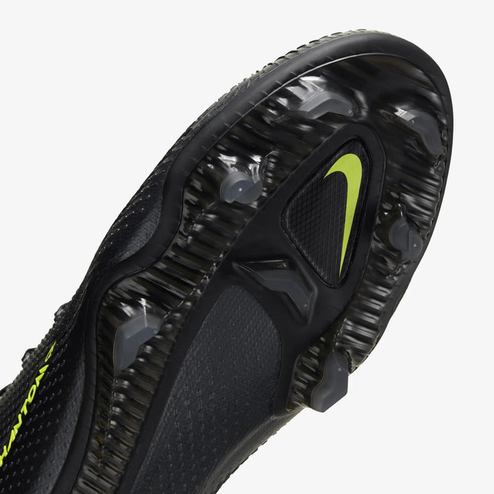 Botas de fútbol para superficies firmes Nike Phantom GT Elite FG Negro/Azul