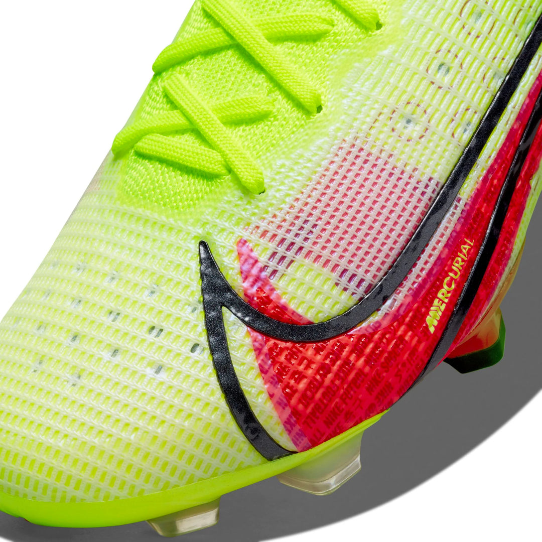 Nike Mercurial Vapor 14 Elite FG Firm Ground football Boots Volt/Bright Crimson/Black
