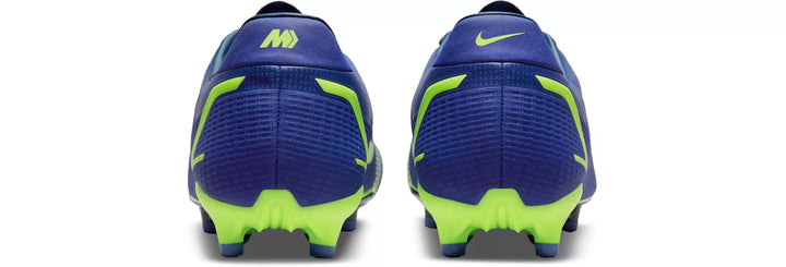 Botas de fútbol para terreno firme Nike JR Mercurial Vapor 14 Academy FG para niños Lapislázuli/Voltio/Azul vacío