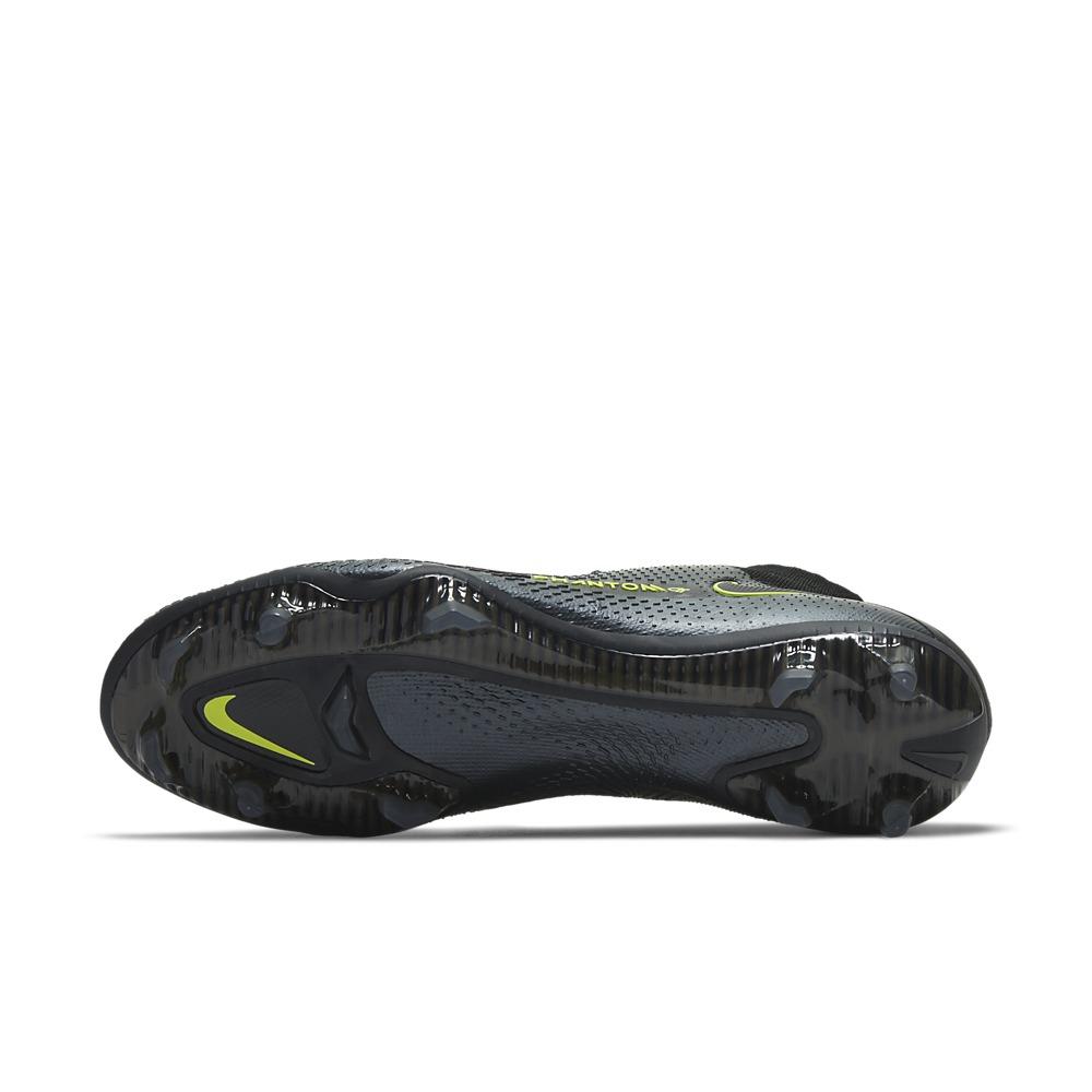 Botas de fútbol para terreno firme Nike Phantom GT Elite Dynamic Fit FG Negro/Cyber/Foto Azul