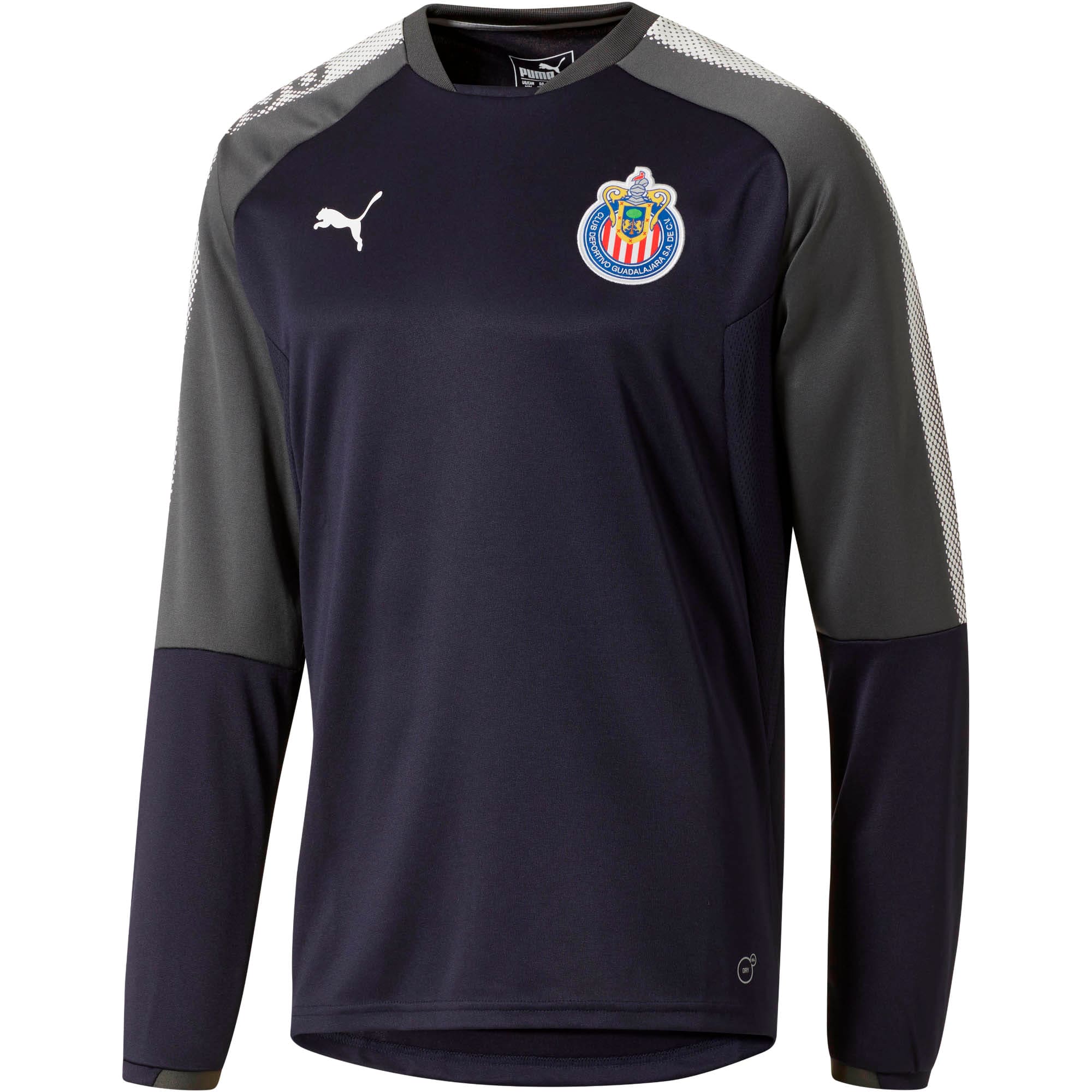 Puma Chivas Training Sweat Blue Best Buy Soccer Team s Store