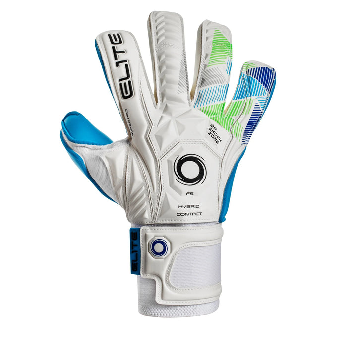 Elite Sport Aqua H Goalkeeper Gloves White