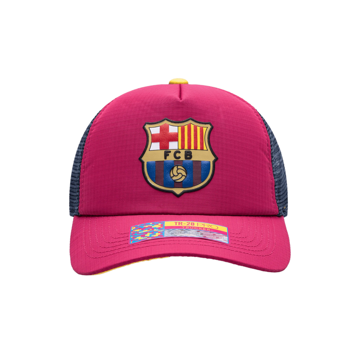 Fan Ink FC Barcelona Aspen Trucker Hat Rojo