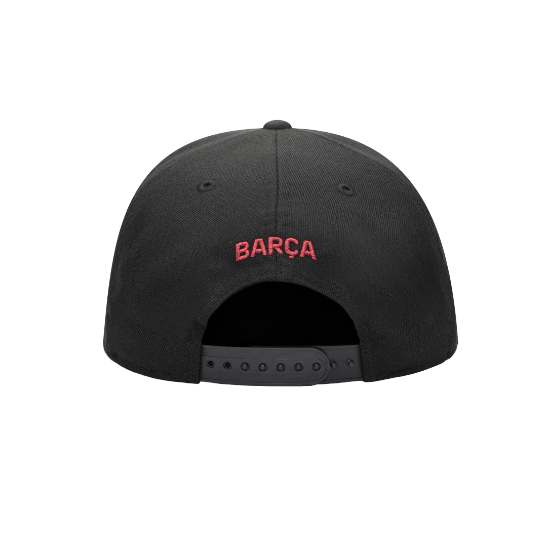 Fan Ink Barcelona Dawn Snapback Black