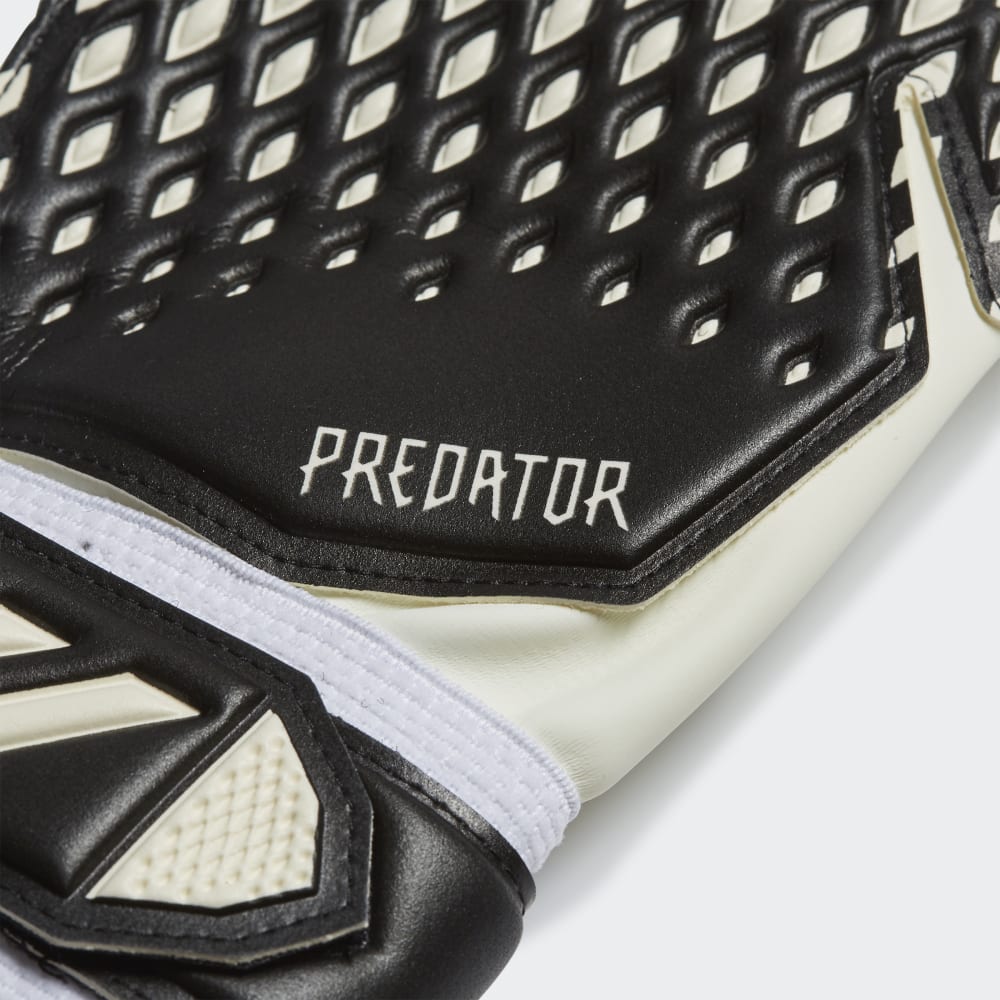 Guantes de entrenamiento de portero adidas Predator Negro/Blanco