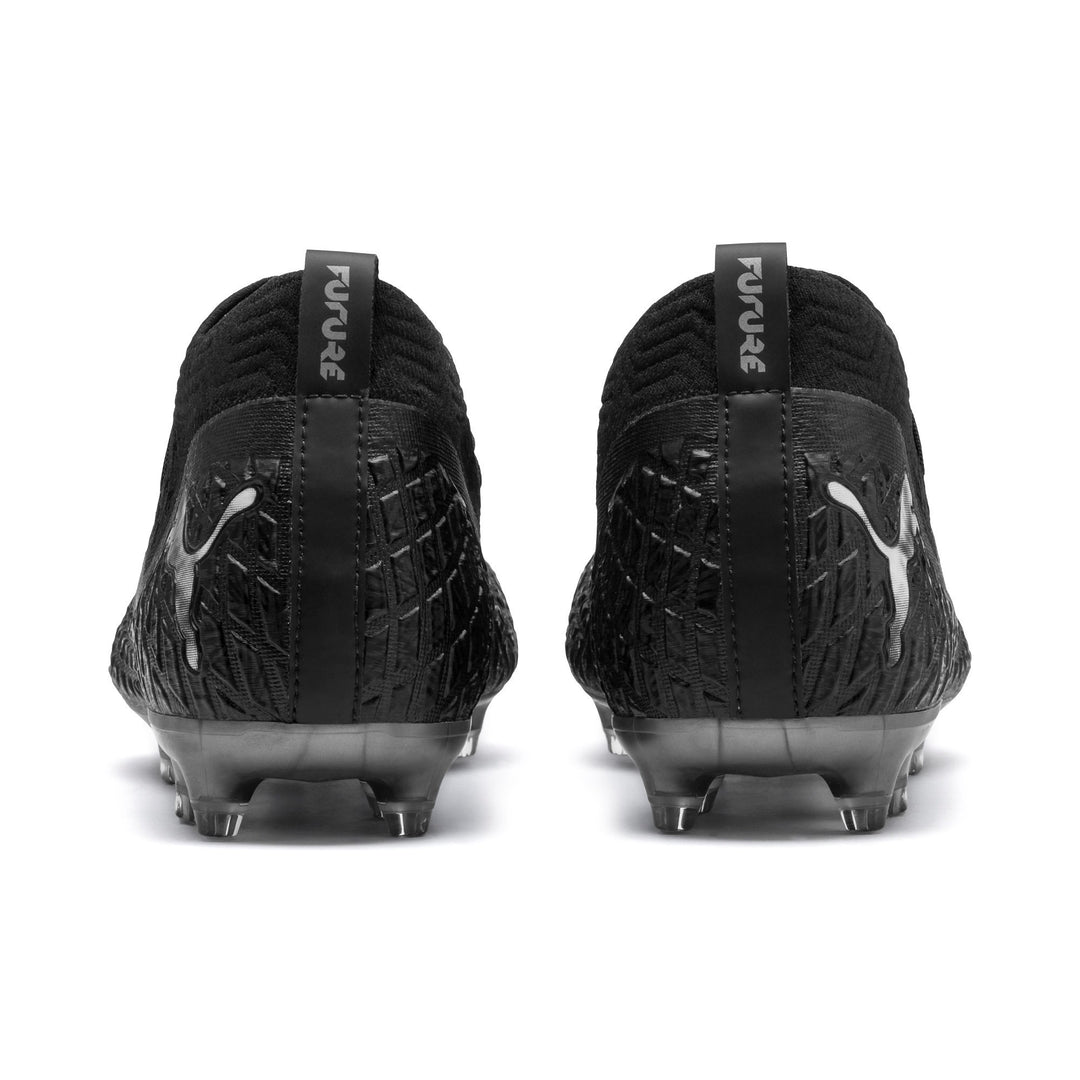 Puma Future 4.2 Net Fit FG Multi-Ground Football Boots Black/Silver