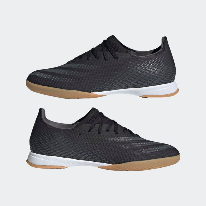 Botas de fútbol sala adidas X Ghosted 3 IN Núcleo negro/gris