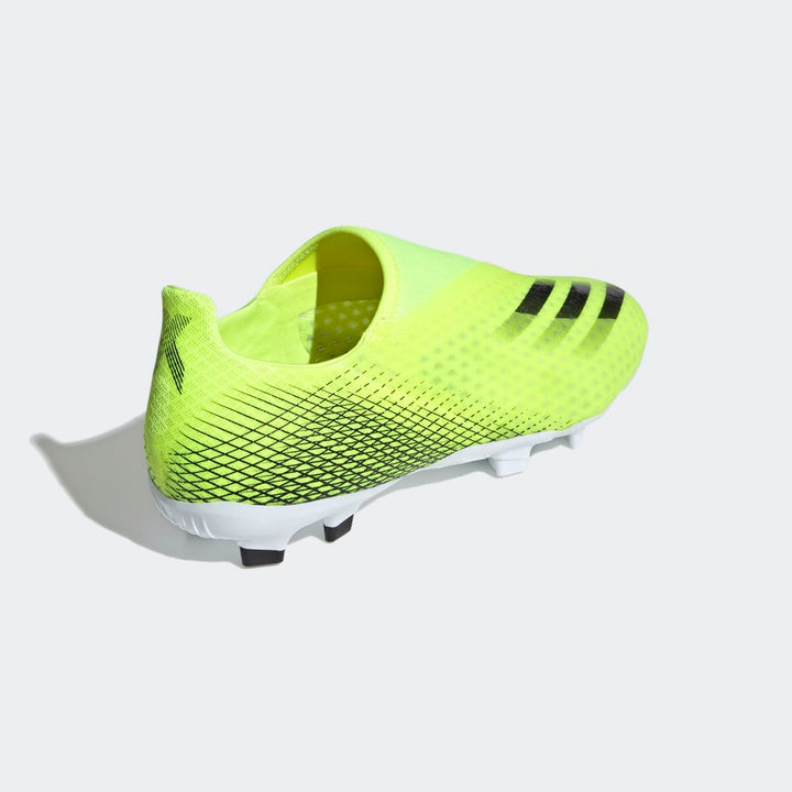 Botas de fútbol adidas X Ghosted 3 FG sin cordones Amarillo/Negro